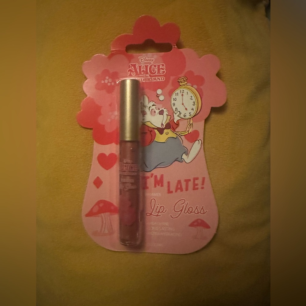 Disney Alice in wonderland lip gloss